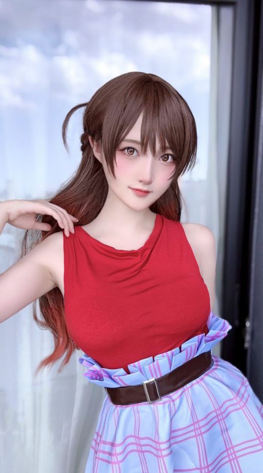 coser“Shokora”作品《租借女友》COSPLAY-颜七缘