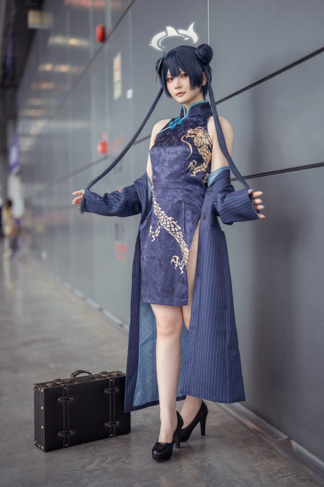 桃暖酱：汉服古风cos界的摄影女神-颜七缘